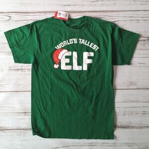Celebrate Together Elf Christmas Tee Shirt sz M New